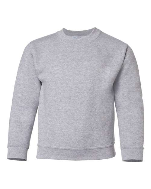 Youth Heavy Blend™ Crewneck Sweatshirt - Sport Grey Front