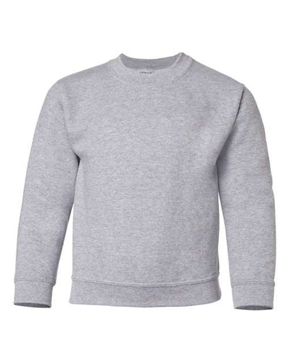 Youth Heavy Blend™ Crewneck Sweatshirt - Sport Grey Front