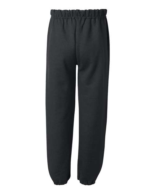 Youth Heavy Blend™ Sweatpants - Black Back
