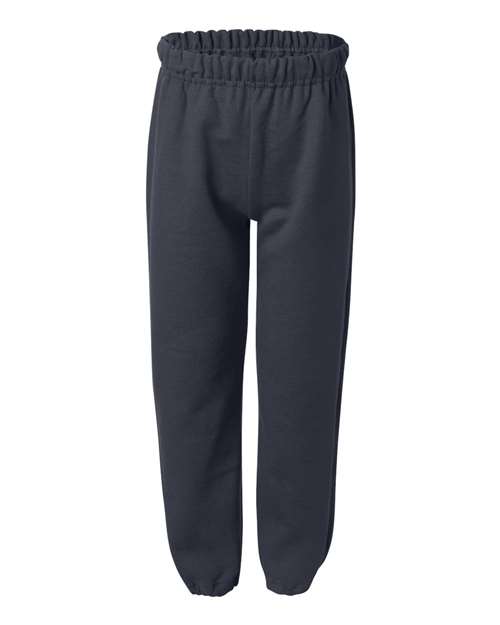 Youth Heavy Blend™ Sweatpants - Navy Front