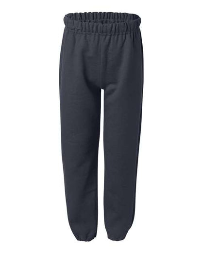 Youth Heavy Blend™ Sweatpants - Navy Front