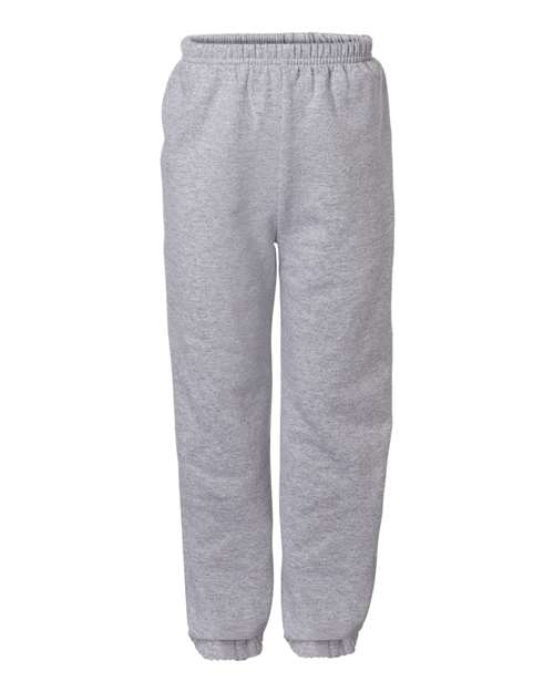 Youth Heavy Blend™ Sweatpants - Sport Grey Front