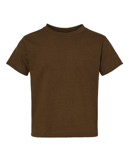Rabbit Skins Youth Juvy Tee - Brown Front