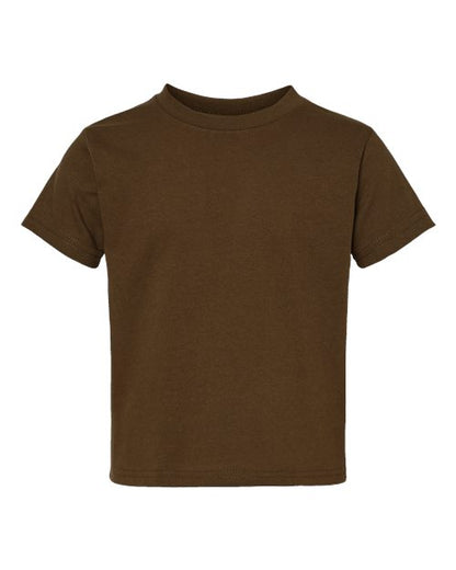 Rabbit Skins Youth Juvy Tee - Brown Front