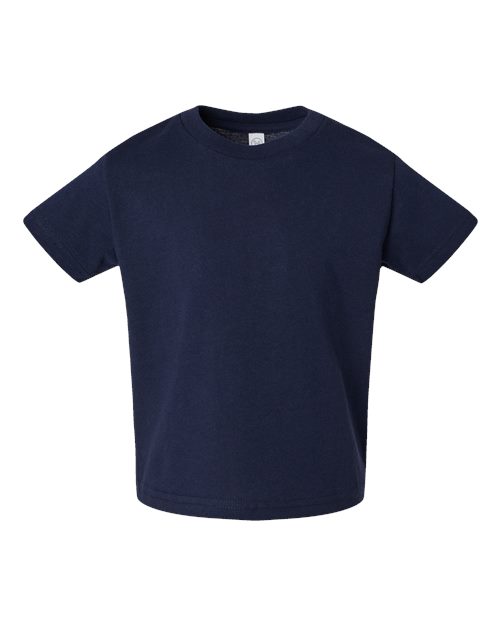 Rabbit Skins Youth Juvy Tee - Navy Front