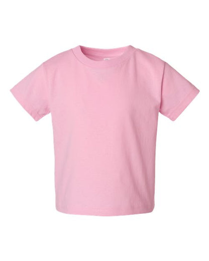 Rabbit Skins Youth Juvy T-Shirt - Pink Front