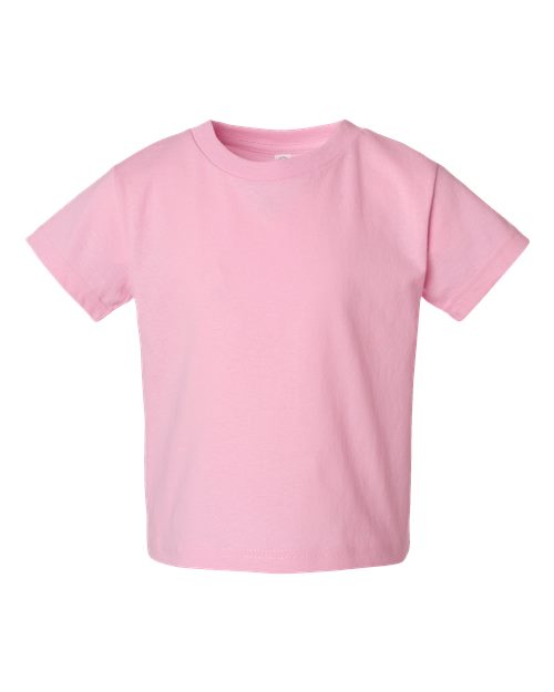 Rabbit Skins Youth Juvy Tee - Pink Front