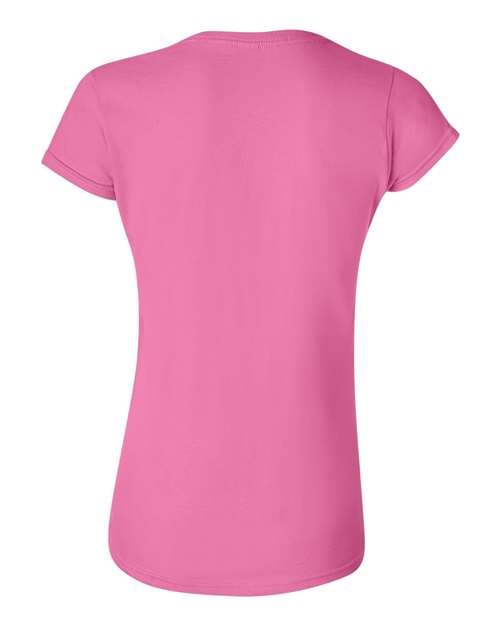 Women's Softstyle® T-Shirt - Azalea Back