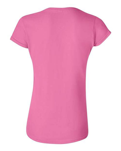 Women's Softstyle® T-Shirt - Azalea Back