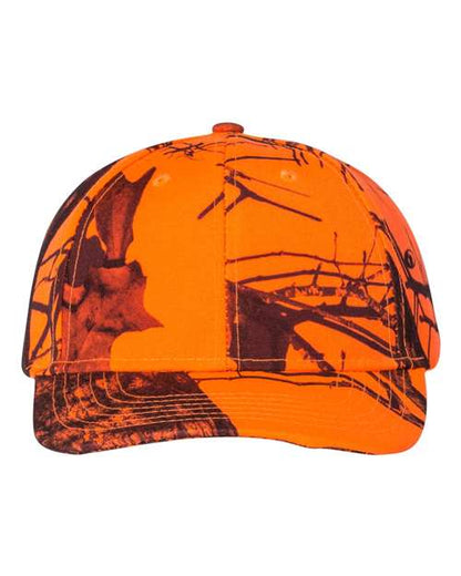 Kati Specialty Licensed Camo Cap - Mossy Oak Break-Up Blaze Orange Front