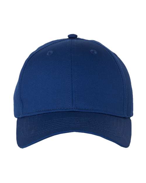 Valucap Cotton Twill Cap - Royal Blue Front