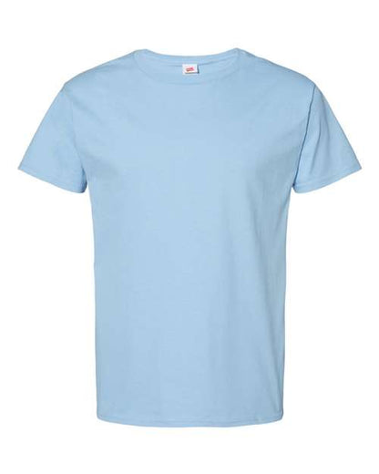 Hanes Unisex Essential-T T-Shirt - Light Blue Front