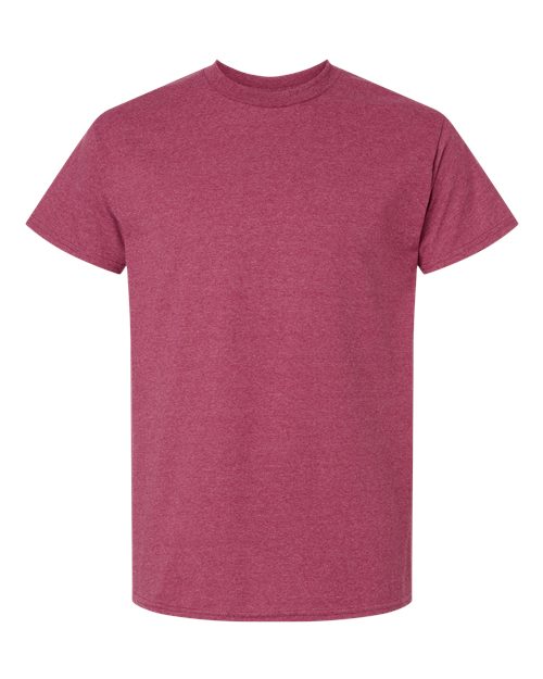 Unisex Ultra Cotton® T-Shirt - Heather Cardinal Front