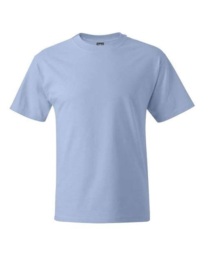 Hanes Unisex Beefy-T® T-Shirt - Light Blue Front