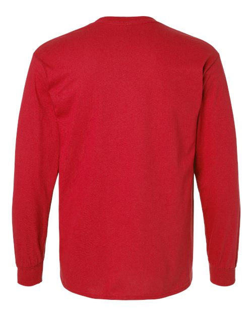 Unisex Ultra Cotton® Long Sleeve T-Shirt - Red Back