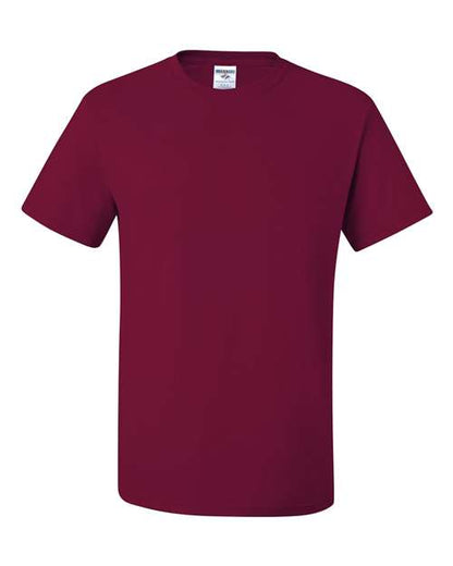 JERZEES Unisex Dri-Power® 50/50 T-Shirt - Cardinal Front