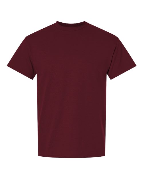 Gildan Unisex DryBlend® T-Shirt - Maroon Front