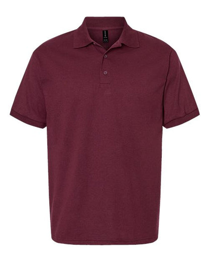 Unisex DryBlend® Polo - Maroon Front