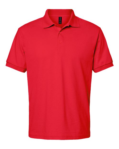 Unisex DryBlend® Polo - Red Front