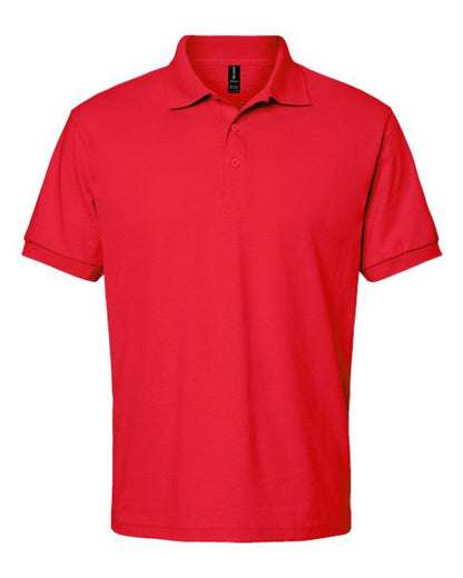 Unisex DryBlend® Polo - Red Front