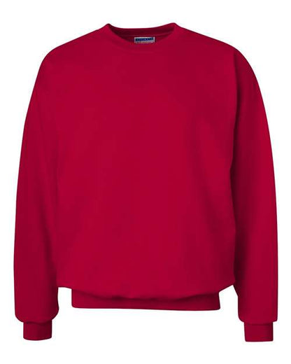 Hanes Unisex Ultimate Cotton® Crewneck Sweatshirt - Deep Red Front