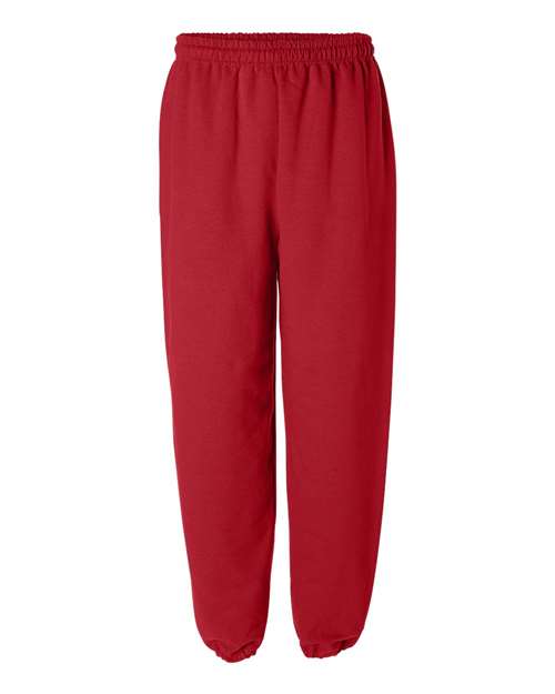 Gildan Unisex Heavy Blend™ Sweatpants - Red Front