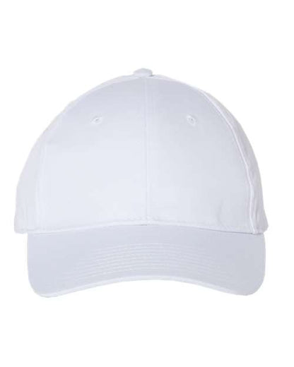 Valucap Lightweight Twill Cap - White Front