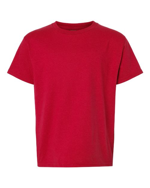 Youth DryBlend® T-Shirt - Red Front