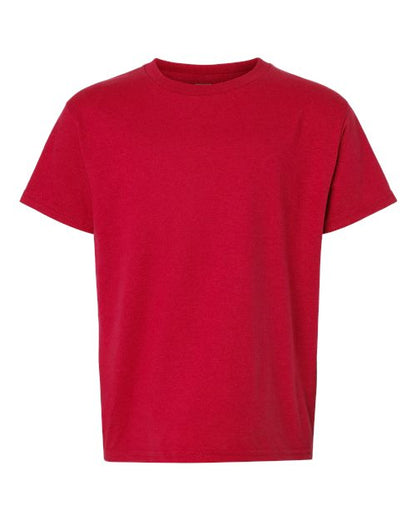Youth DryBlend® T-Shirt - Red Front