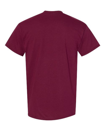 Youth Heavy Cotton™ T-Shirt - Maroon Back