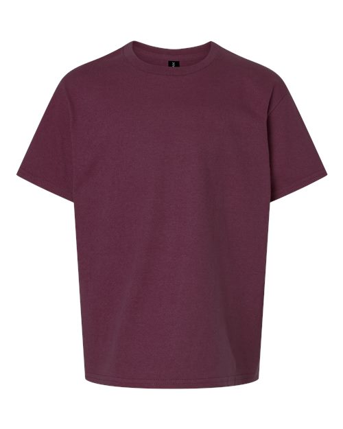 Youth Ultra Cotton® T-Shirt - Maroon Front