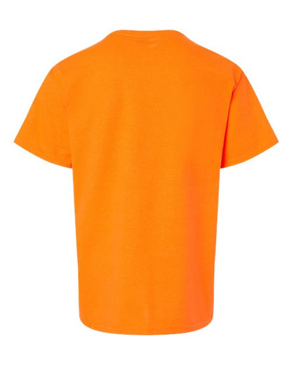 Youth Ultra Cotton® T-Shirt - Safety Orange Back