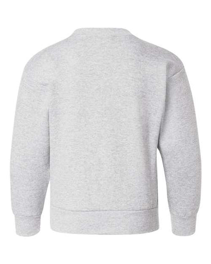 Hanes Youth EcoSmart® Crewneck Sweatshirt - Back