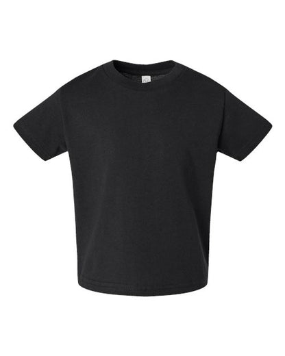 Rabbit Skins Youth Juvy Tee - Black Front