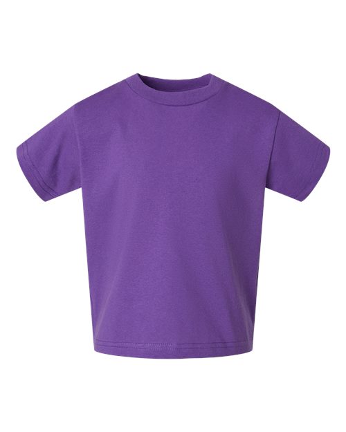 Rabbit Skins Youth Juvy T-Shirt - Purple Front