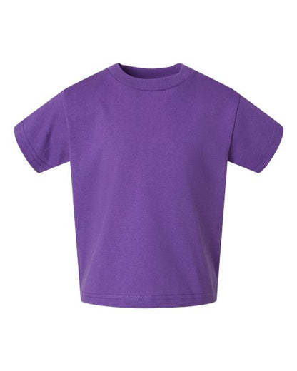 Rabbit Skins Youth Juvy T-Shirt - Purple Front