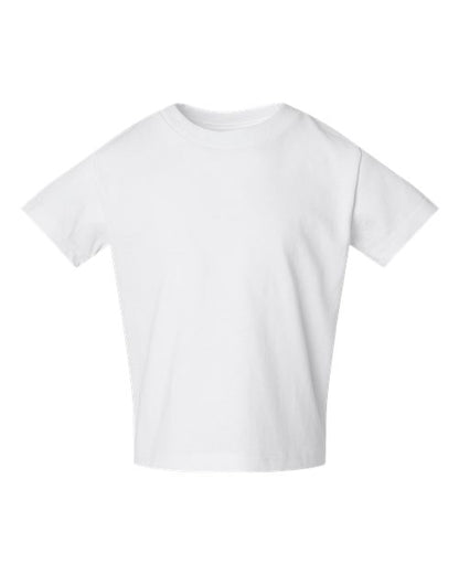 Rabbit Skins Youth Juvy Tee - White Front