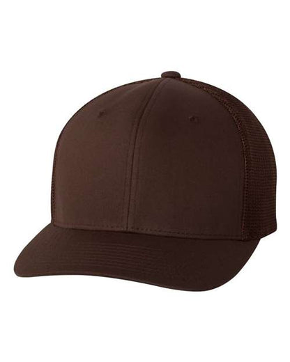 Flexfit Trucker Cap - Brown Front