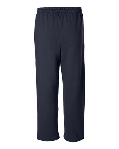 Unisex Heavy Blend™ Open-Bottom Sweatpants - Navy Back