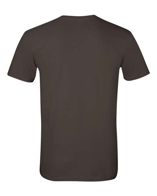 Unisex Softstyle® T-Shirt - Dark Chocolate Back