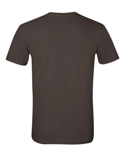 Unisex Softstyle® T-Shirt - Dark Chocolate Back