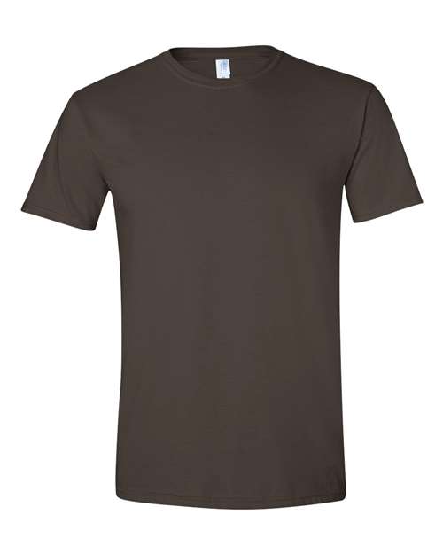Unisex Softstyle® T-Shirt - Dark Chocolate Front