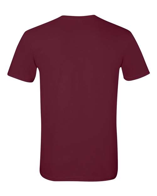 Unisex Softstyle® T-Shirt - Maroon Back