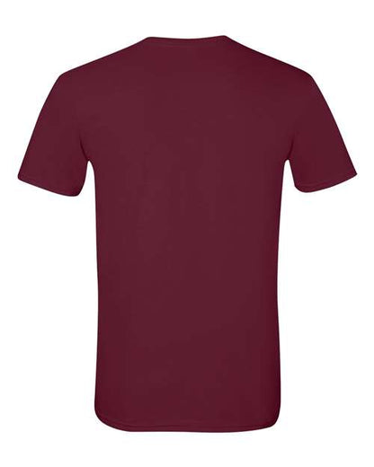 Unisex Softstyle® T-Shirt - Maroon Back