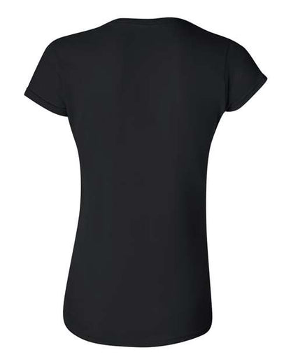 Women's Softstyle® T-Shirt - Black Back