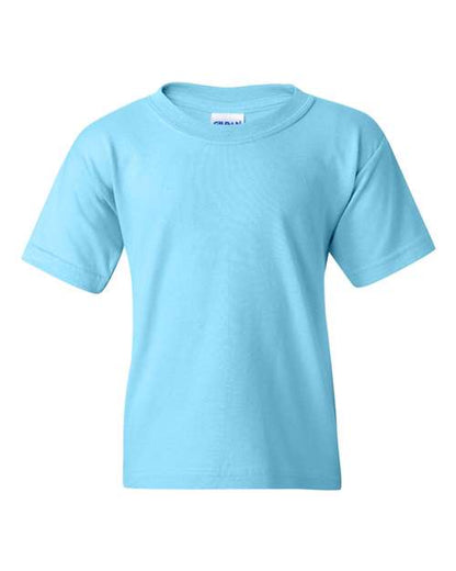 Youth Heavy Cotton™ T-Shirt - Sky Front