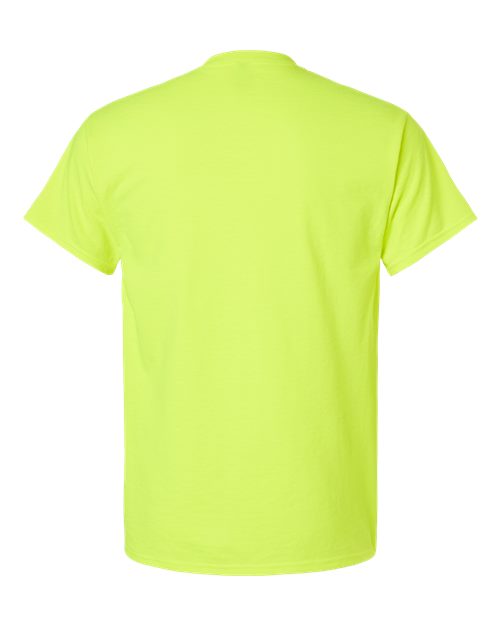 Unisex Ultra Cotton® Pocket T-Shirt - Safety Green Back