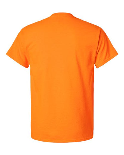 Unisex Ultra Cotton® Pocket T-Shirt - Safety Orange Back