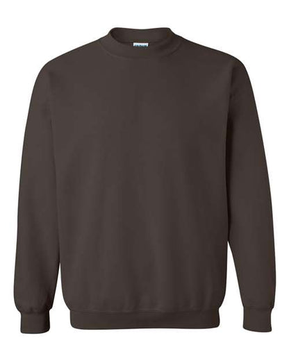 Gildan Unisex Heavy Blend™ Crewneck Sweatshirt - Dark Chocolate Front