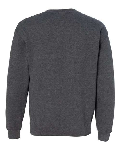 Unisex Heavy Blend™ Crewneck Sweatshirt - Dark Heather Back